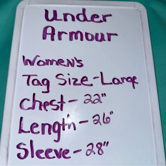 Under Armour Teal Hoodie LG Camo Lined Hood Sweatshirt Women’s Athleisure - Picture 7 of 7